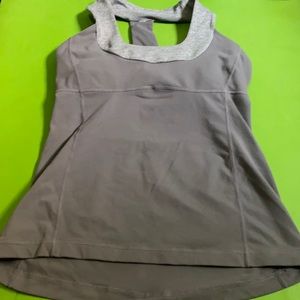 You lemon scoopneck tank